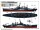 USS North Carolina BB-55 with Detail Up Set - Top Grade