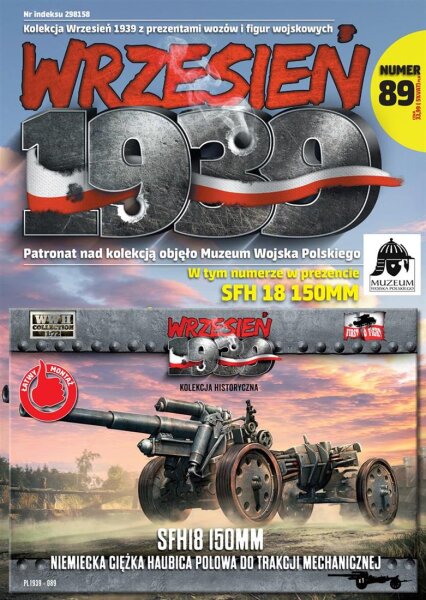 15 cm sFH18 German Heavy Howitzer for mechanical traction