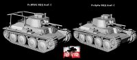 Pz.Kpfw.38 Ausf.C / Panzerbefehlswagen (PzBfWg) 38(t) German light tank