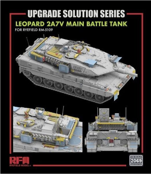 Upgrade Set for 5109 Leopard 2A7V Main Battle Tank