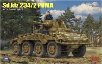 Sd.Kfz. 234/2 Puma w/ Engine Parts