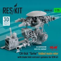 1/35 Sikorsky CH-54A Tarhe folded main rotor with blade...