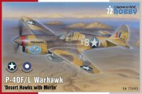1/72 Curtiss P-40F/L Warhawk "Desert Hawks with...