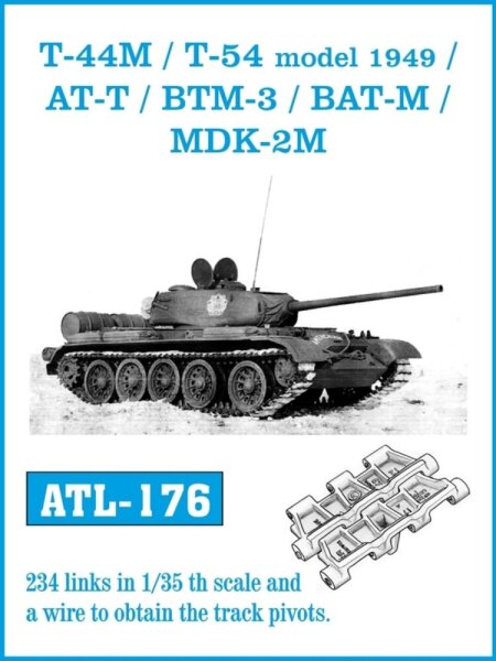 1/35 Tracks for T-44M / T-54 model 1949 / AT-T / BTM-3 / BAT-M / MDK-2M