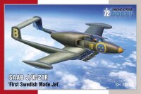 1/72 Saab J/A-21R "First Jet made in Sweden"