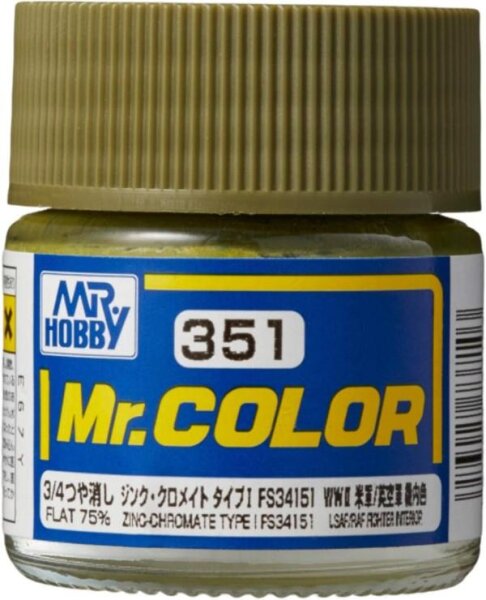 C351 Mr. Color Zinc-Chromate Type I FS34151 - 10ml