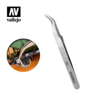 Extra Fine Curved Tweezers (115 mm)