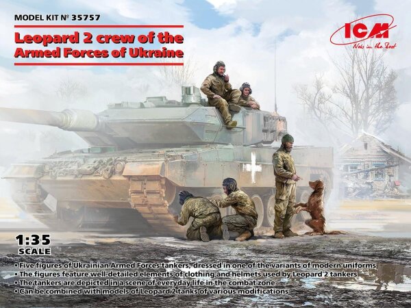 1/35 Leopard crew of the Armed Forces of Ukraine