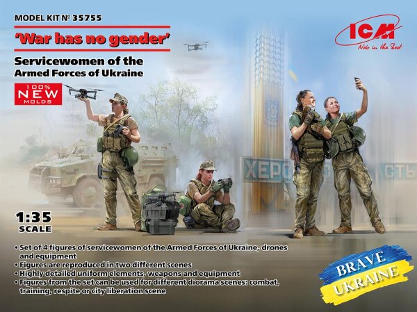 “War has no gender” Female servicemen of the Armed Forces of Ukraine