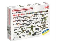 1/35 Infantry weapons and chevrons. Armed Forces of Ukraine