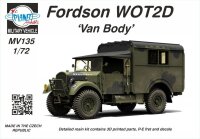 1/72 Fordson WOT2D "Van Body"