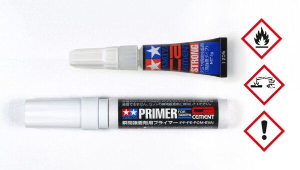 Sekundenkleber CA-Cement & Primer Set (PP/PE/POM/EVA) 6g