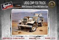 1/35 LRDG CMP F30 Truck with Ordnance 37mm MKI Bofors Gun...