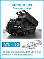 1/35 M270 MLRS German tracks