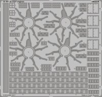 B-17E / B-17F Flying Fortress Engines for HKM