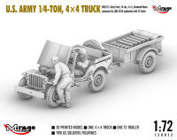 1/72 U.S. Army 1/4ton, 4x4 Truck