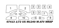 1/72 US M1240 M-ATV MRAP