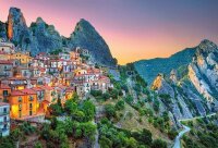 Sunrise over Castelmezzano - Puzzle 1500 Teile