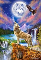 Wolfs Night - Puzzle 1500 Teile