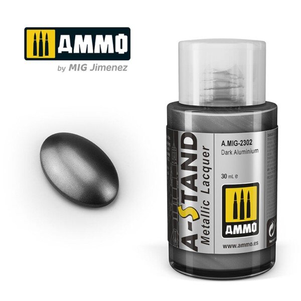 A-Stand Dark Aluminium 30 ml