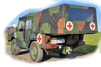 1/35 Iltis SAN 0,5t Light truck 4x4 w/ Medical Mission Kit