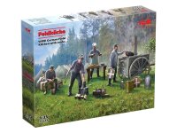 1/35 Feldküche, WWII German Field Kitchen with Cooks