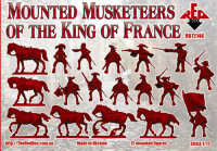 Mounted Musketeers of the King of France 17. Century