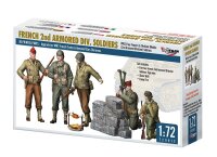 1/72 French 2nd Armoured Div. Soldiers