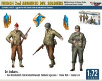 1/72 French 2nd Armoured Div. Soldiers