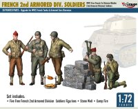 1/72 French 2nd Armoured Div. Soldiers