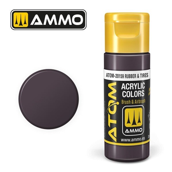 ATOM COLOR Rubber & Tires 20ml