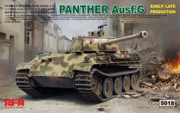 1/35 Panther Ausf. G Early / Late Production