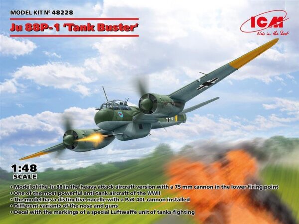 1/48 Junkers Ju-88P-1 Tank Buster