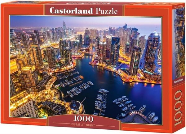 Dubai at Night - Puzzle 1000 Teile