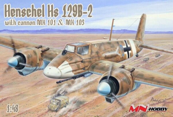 1/48 Henschel Hs-129B-2