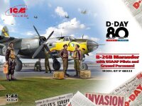 1/48 Martin B-26B Marauder with USAAF Pilots and Ground...