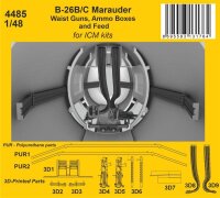 1/48 Martin B-26B/C Marauder Waist Guns, Ammo Boxes and...