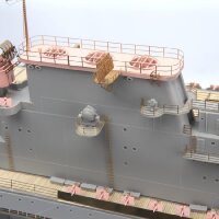 USS Enterprise CV-6 Detail Up Parts "DX Pack" with Full Wooden Deck