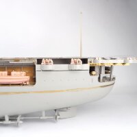 USS Enterprise CV-6 Detail Up Parts "DX Pack" with Full Wooden Deck