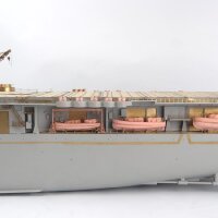 USS Enterprise CV-6 Detail Up Parts "DX Pack" with Full Wooden Deck