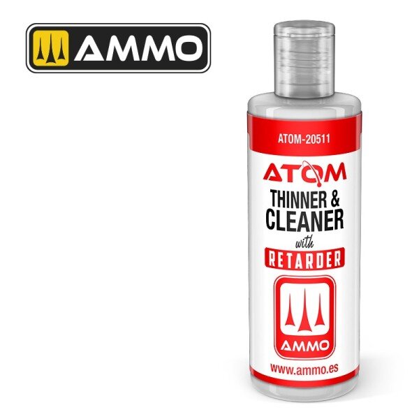 ATOM Thinner and Cleaner with Retarder 60ml