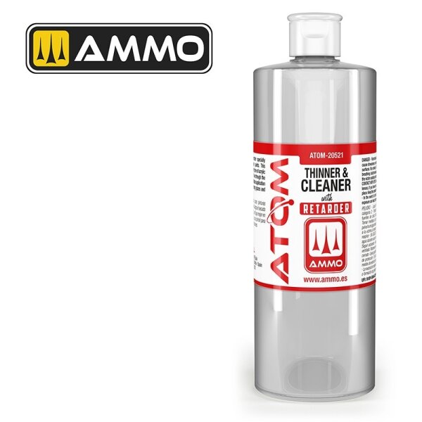 ATOM Thinner and Cleaner with Retarder 400ml