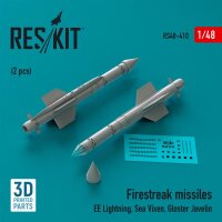 1/48 Firestreak Missiles (2x)