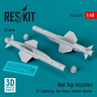 1/48 Red Top Missiles (2x)