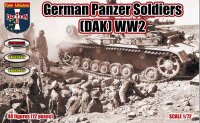 1/72 German Panzer Soldiers (DAK) WWII