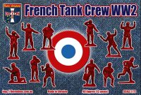 1/72 French Tank Crew WWII