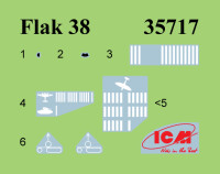 1/35 2 cm Flak 38, WWII German AA Gun