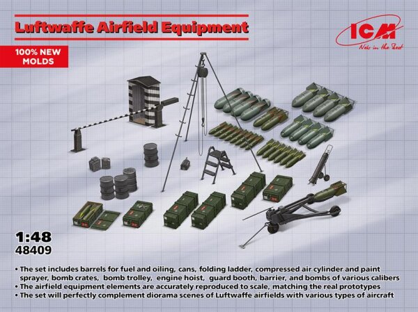 1/48 Luftwaffe Airfield Equipment