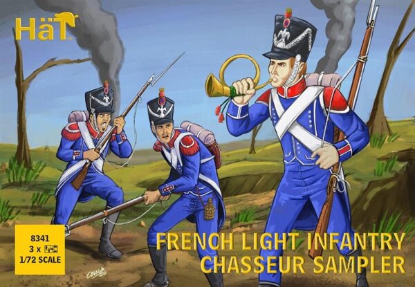 1/72 French Light Infantry Chasseurs 1808 - 1812 Sampler