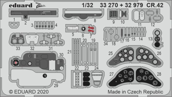 1/32 Fiat CR.42 - Zoom-Set